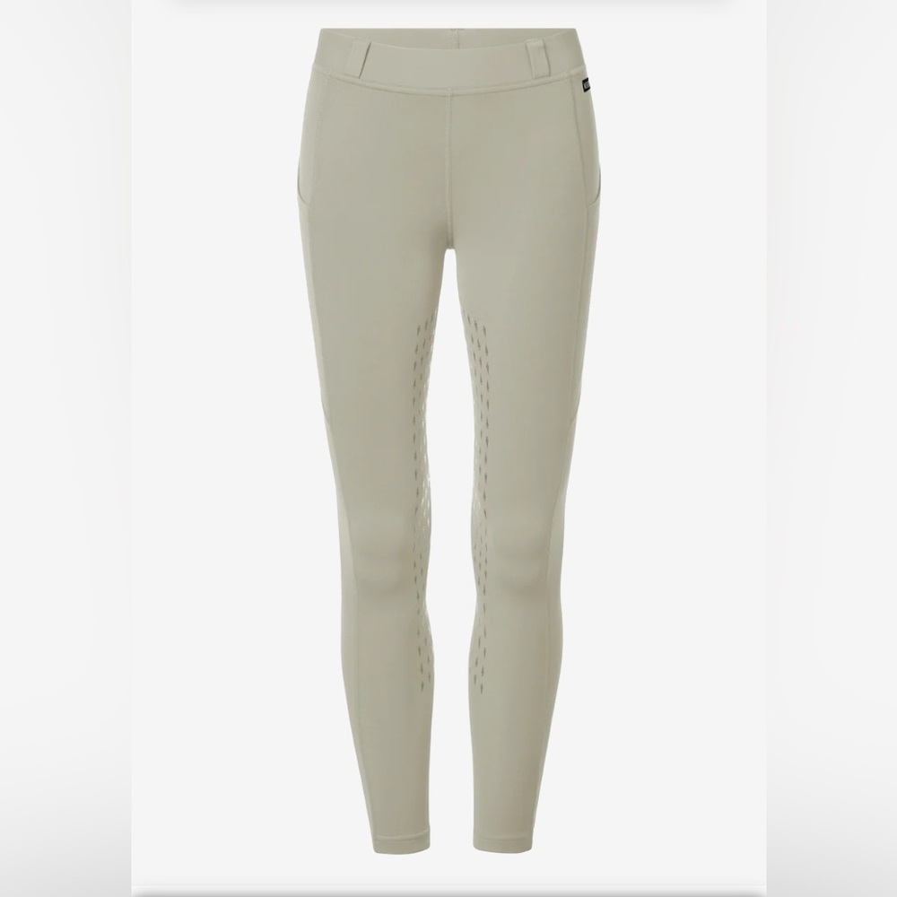 Kids Beige/Sand Riding Tights size Medium